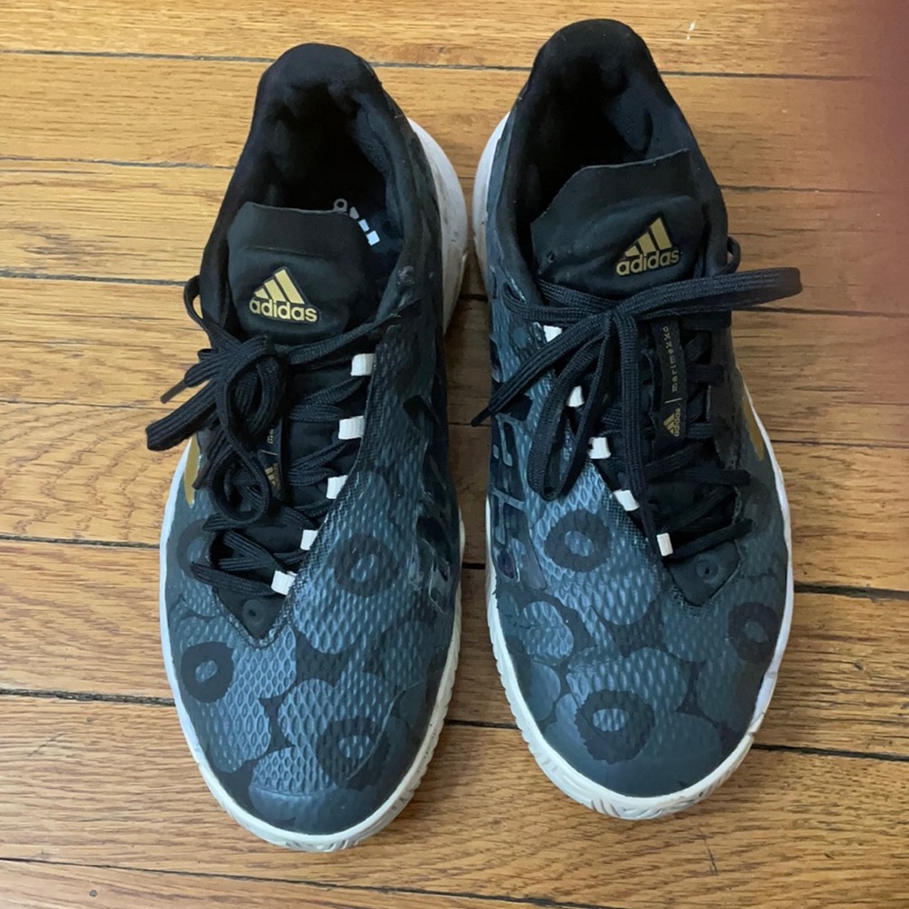 Adidas x marimekko barricade tennis shoes (used, in good condition)